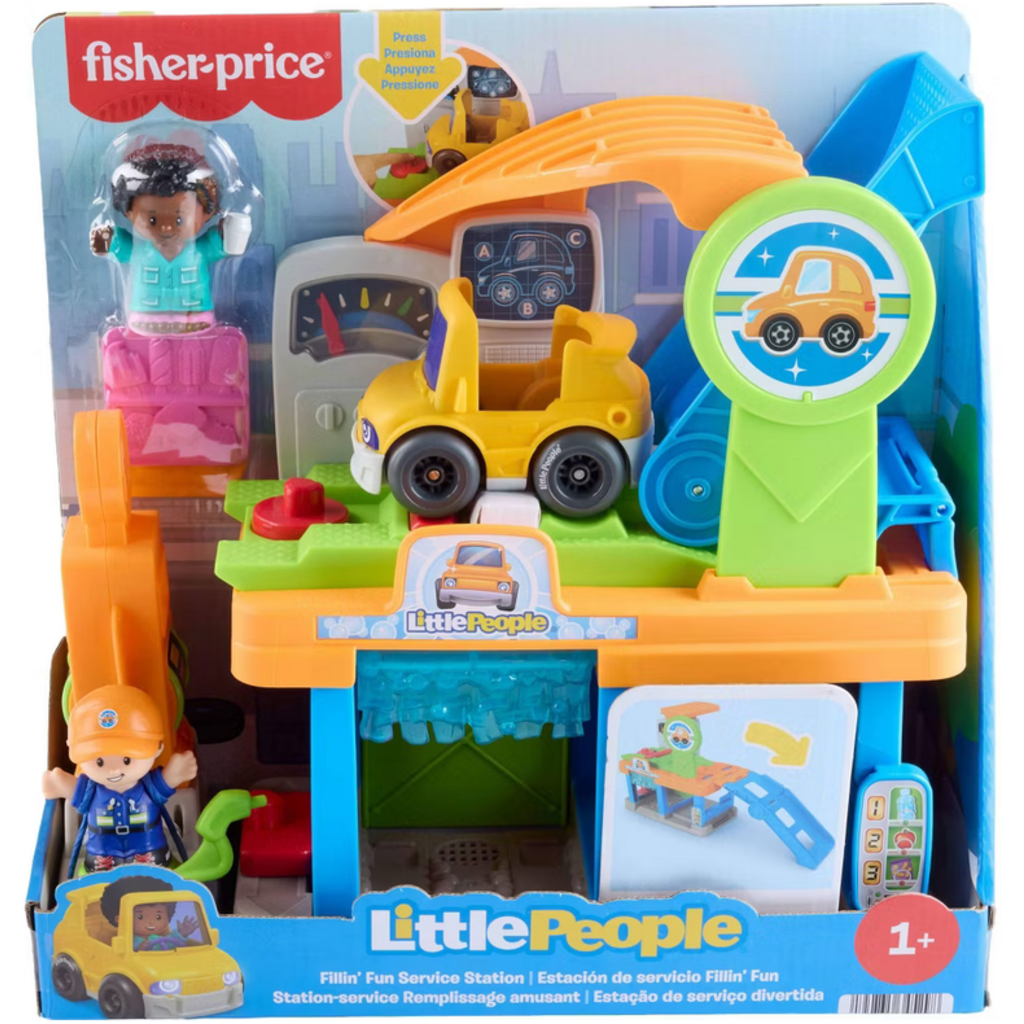 LITTLE PEOPLE FILLIN' FUN SERVICE STATION