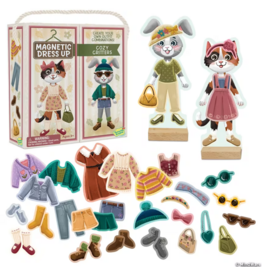 MW WHOLESALE MAGNETIC DRESS UP FRIENDS: COZY CRITTERS