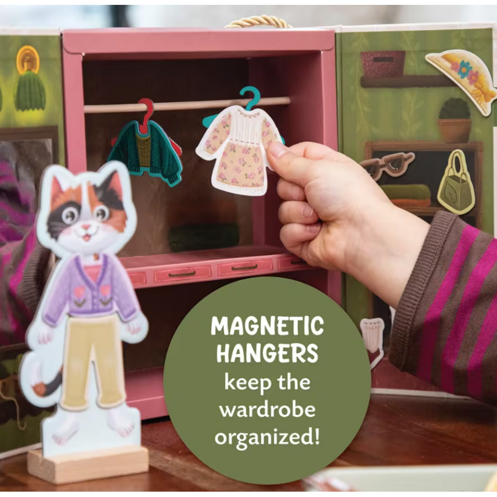 MW WHOLESALE MAGNETIC DRESS UP FRIENDS: COZY CRITTERS