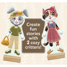 MW WHOLESALE MAGNETIC DRESS UP FRIENDS: COZY CRITTERS