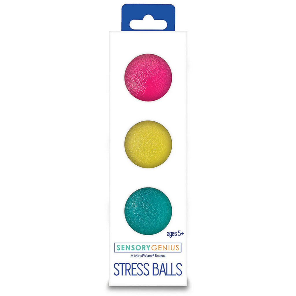 MW WHOLESALE SENSORY GENIUS STRESS BALL 3PK