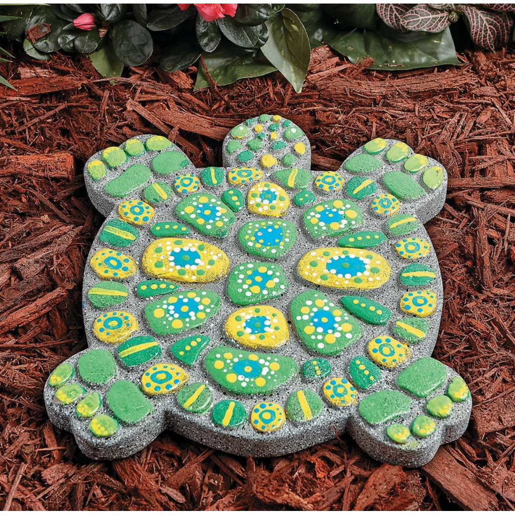 MW WHOLESALE PAINT YOUR OWN STEPPING STONE TURTLE