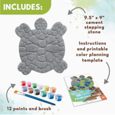MW WHOLESALE PAINT YOUR OWN STEPPING STONE TURTLE