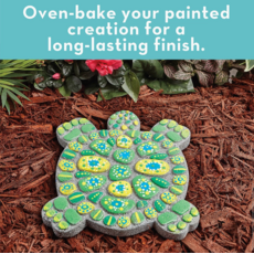 MW WHOLESALE PAINT YOUR OWN STEPPING STONE TURTLE