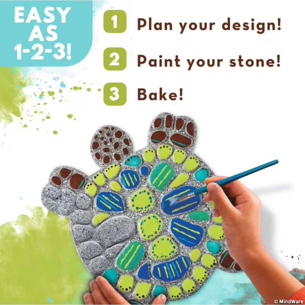MW WHOLESALE PAINT YOUR OWN STEPPING STONE TURTLE