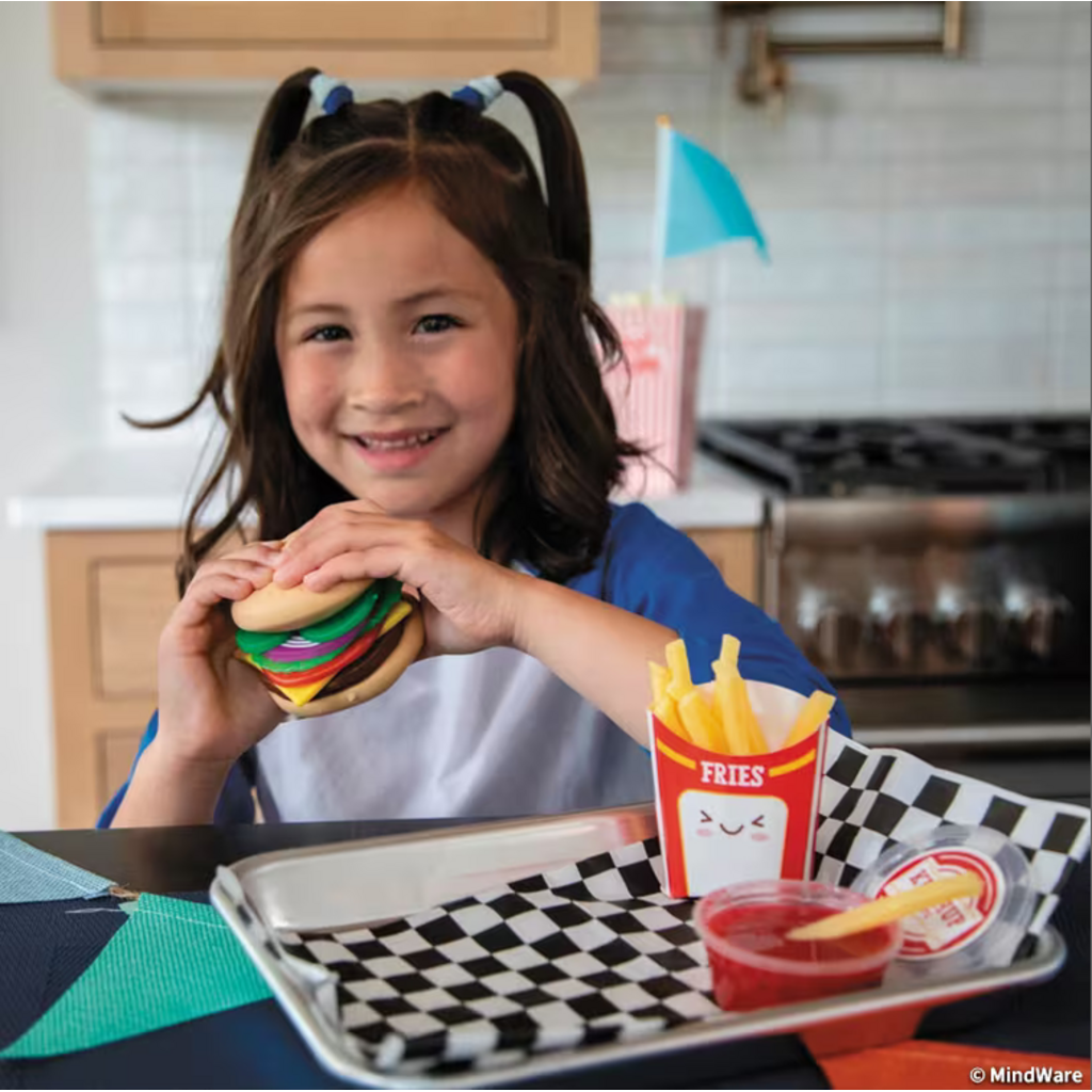 MW WHOLESALE FOODIE FIDGETS BURGER BASKET
