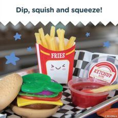 MW WHOLESALE FOODIE FIDGETS BURGER BASKET