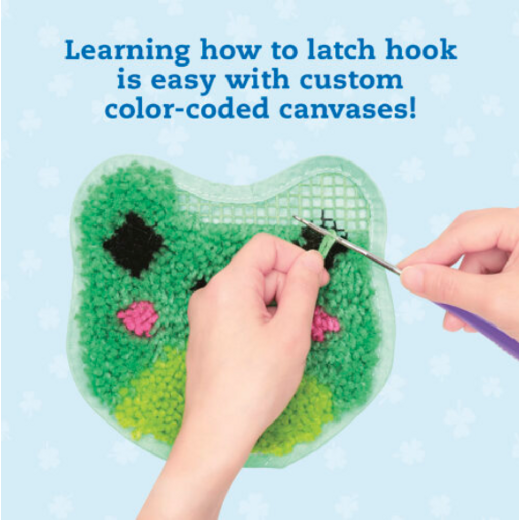 KLUTZ LATCH HOOK ANIMALS KLUTZ