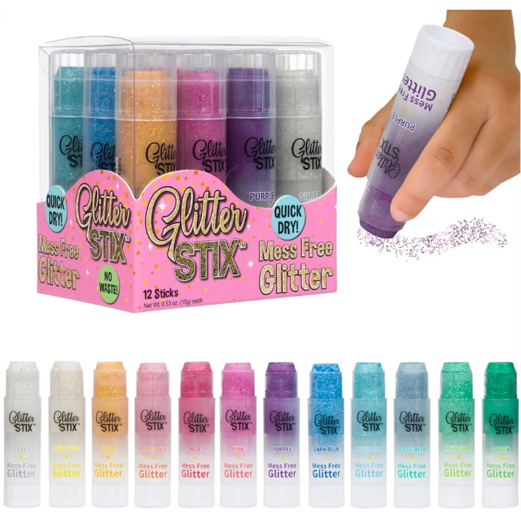 PENCIL GRIP COMPANY MESS FREE GLITTER STIX