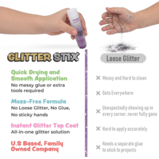 PENCIL GRIP COMPANY MESS FREE GLITTER STIX