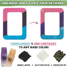 PENCIL GRIP COMPANY MESS FREE GLITTER STIX