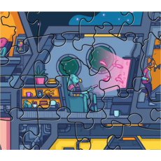 COVETED COMET 1000 PC PUZZLE