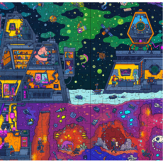 COVETED COMET 1000 PC PUZZLE