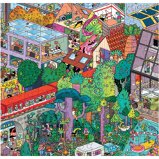 BIG ROCK CITY 1000 PC PUZZLE