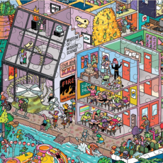 BIG ROCK CITY 1000 PC PUZZLE