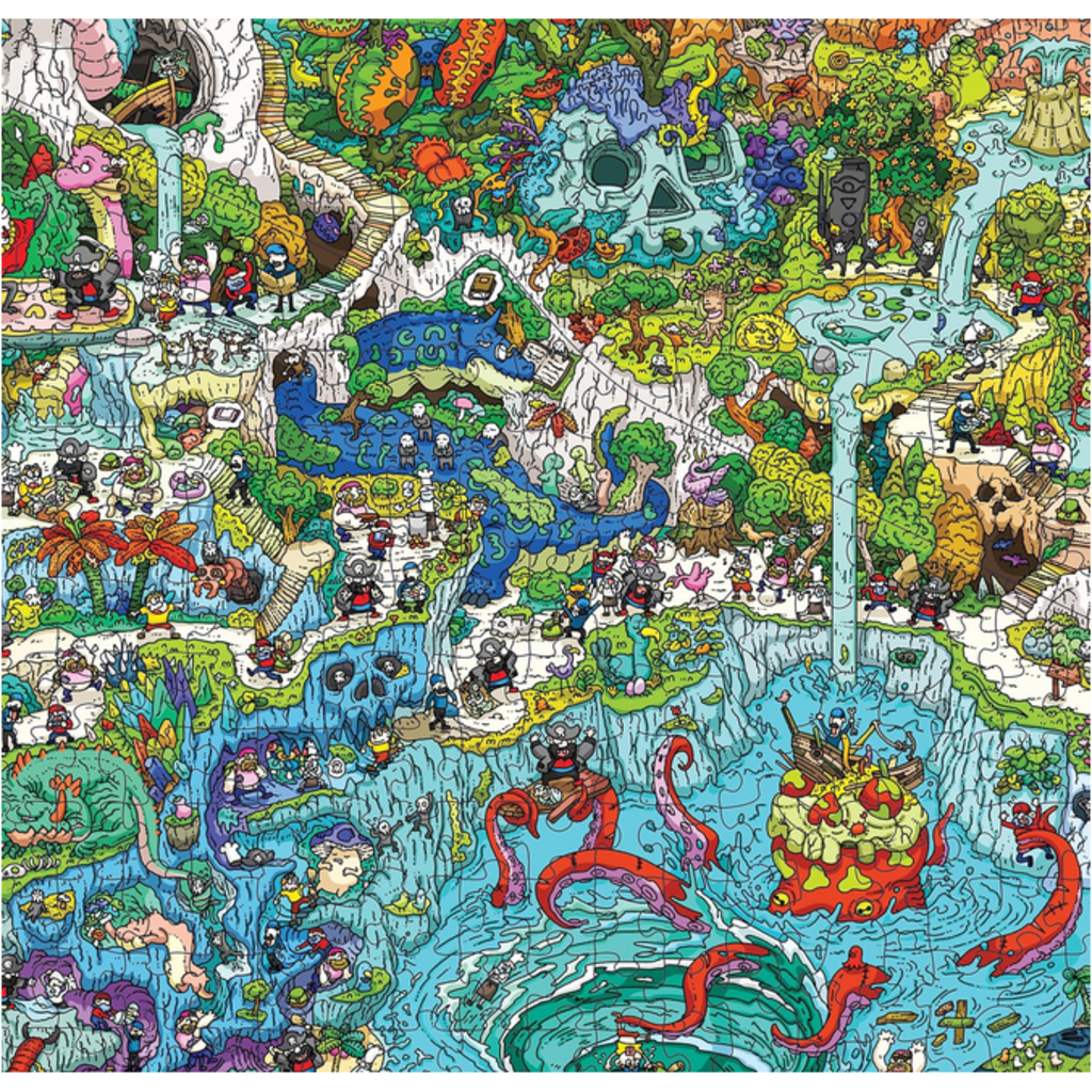 PECKISH PIRATES 1000 PC PUZZLE