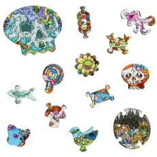 PECKISH PIRATES 1000 PC PUZZLE