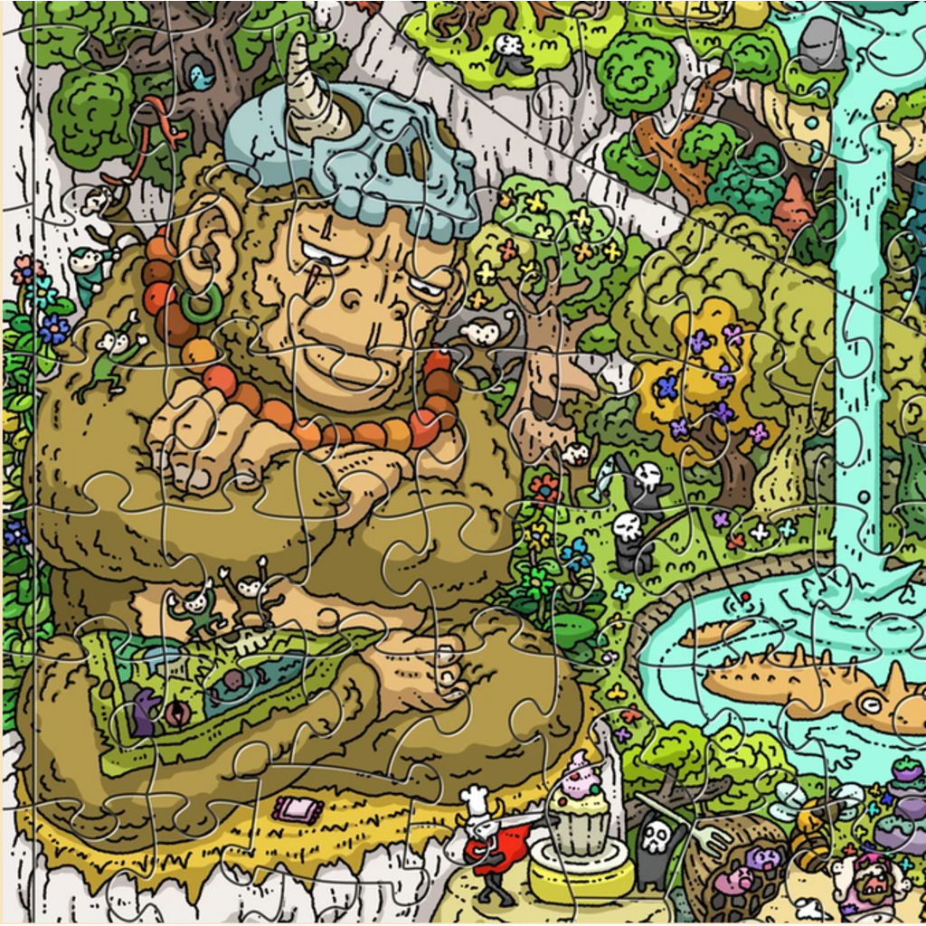 PECKISH PIRATES 1000 PC PUZZLE