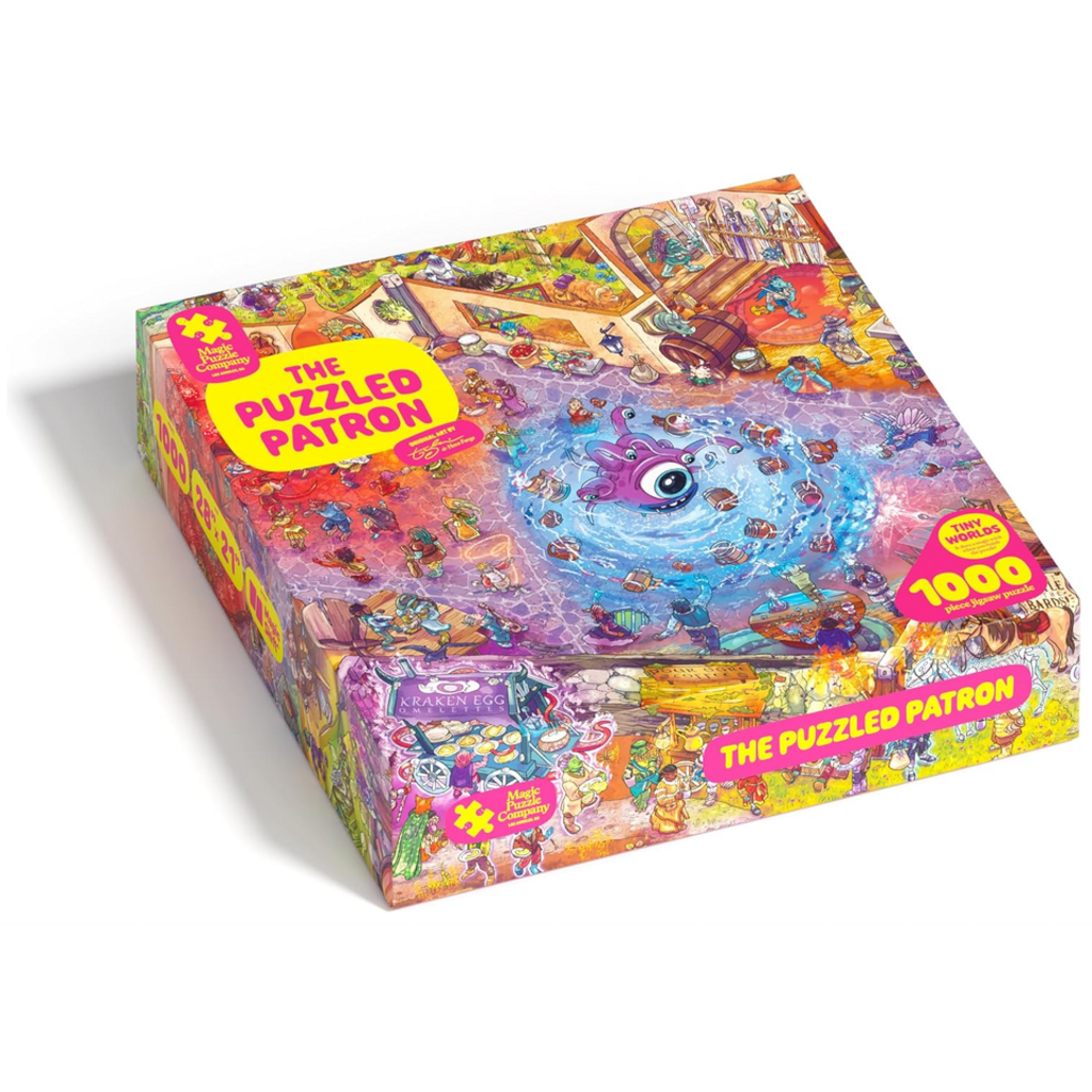 PUZZLED PATRON 1000 PC PUZZLE