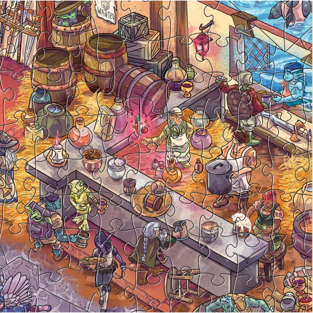 PUZZLED PATRON 1000 PC PUZZLE