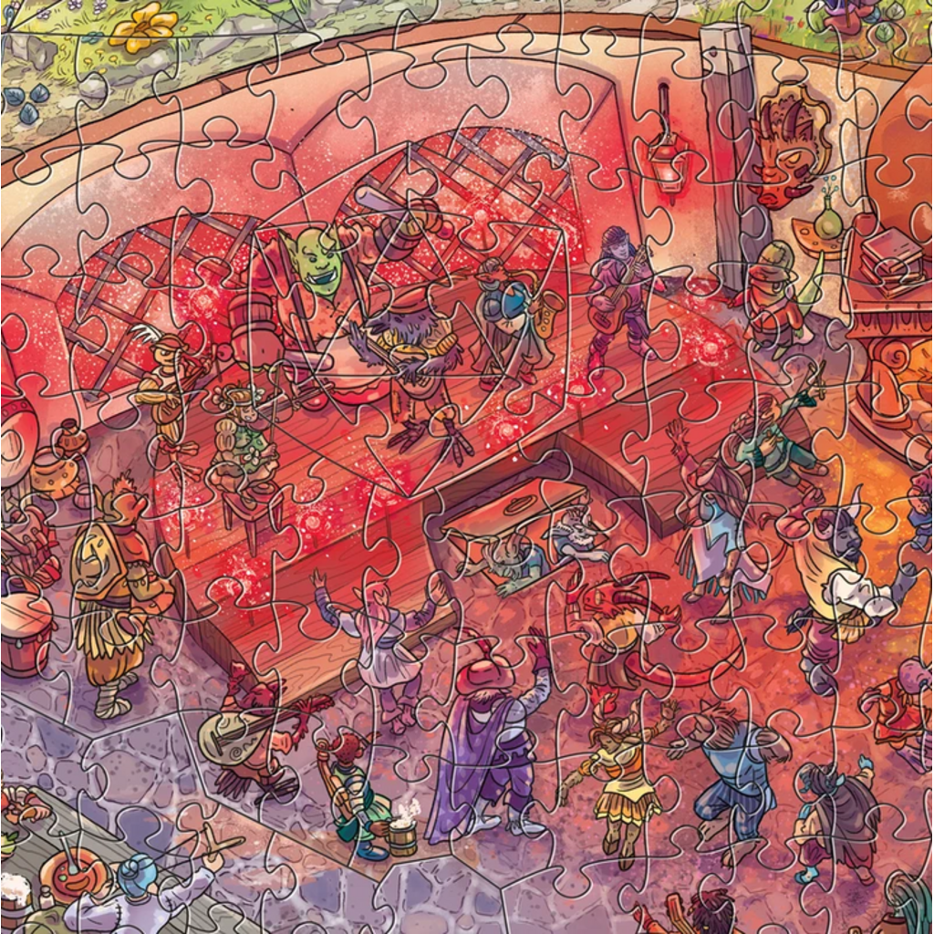 PUZZLED PATRON 1000 PC PUZZLE