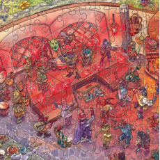 PUZZLED PATRON 1000 PC PUZZLE