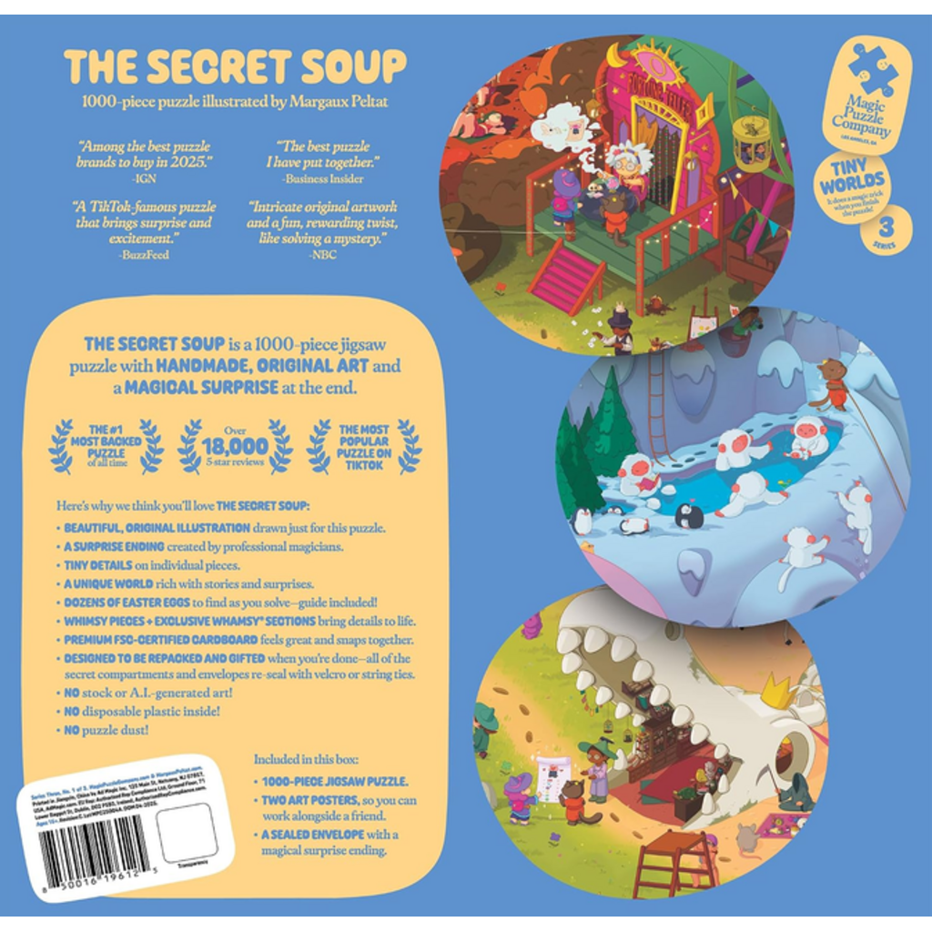 SECRET SOUP 1000 PC PUZZLE