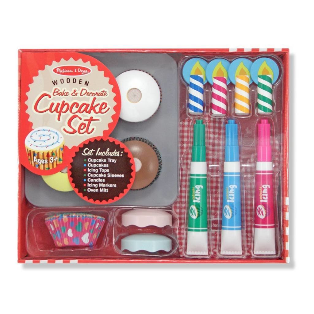 MELISSA AND DOUG BAKE AND DECORATE CUPCAKES