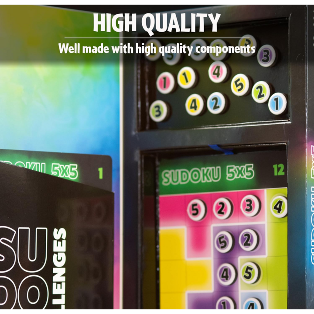 THINK FUN SUDOKU 5X5 MAGNETIC TRAVEL PUZZLE