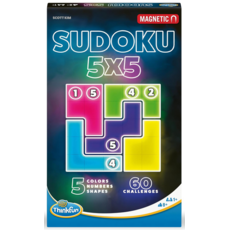 THINK FUN SUDOKU 5X5 MAGNETIC TRAVEL PUZZLE
