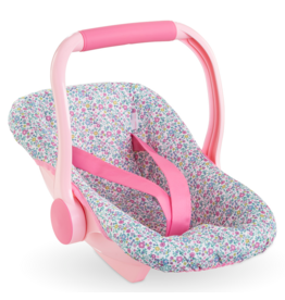 COROLLE FLORAL BABY DOLL CAR SEAT