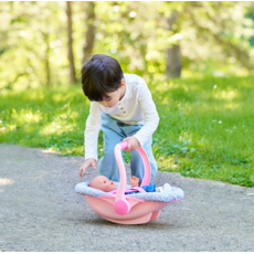 COROLLE FLORAL BABY DOLL CAR SEAT