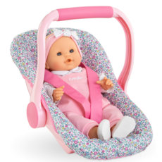 COROLLE FLORAL BABY DOLL CAR SEAT
