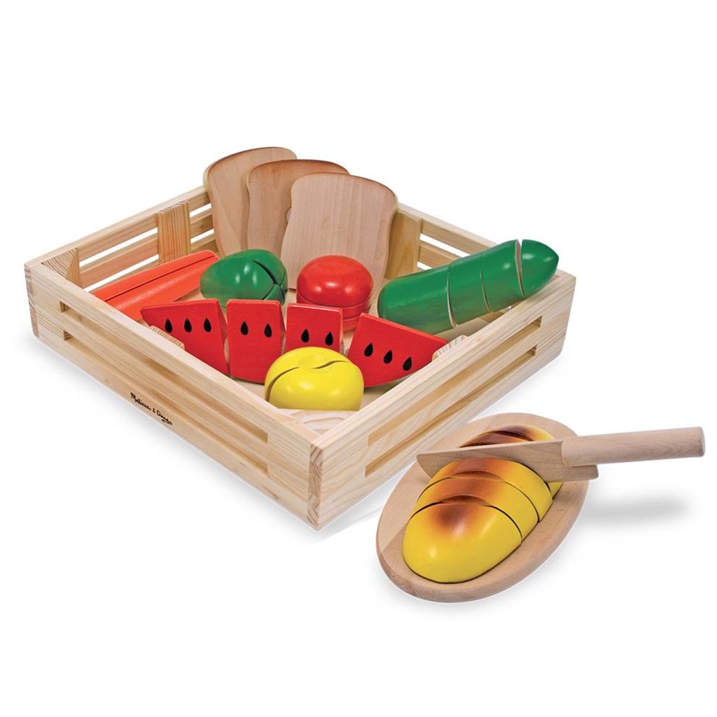 MELISSA AND DOUG CUTTING FOOD BOX*