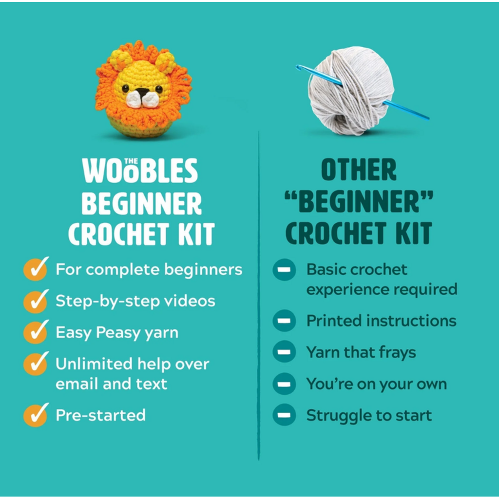 WOOBLES OLIVIA BARREL CACTUS CROCHET KIT