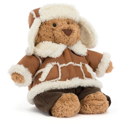 JELLY CAT BARTHOLOMEW BEAR ALPINE OUTFIT