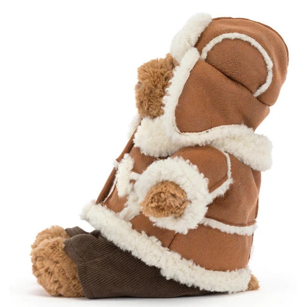 JELLY CAT BARTHOLOMEW BEAR ALPINE OUTFIT