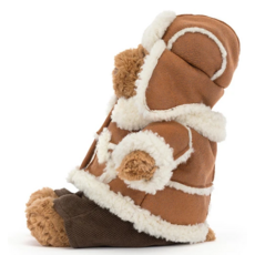 JELLY CAT BARTHOLOMEW BEAR ALPINE OUTFIT