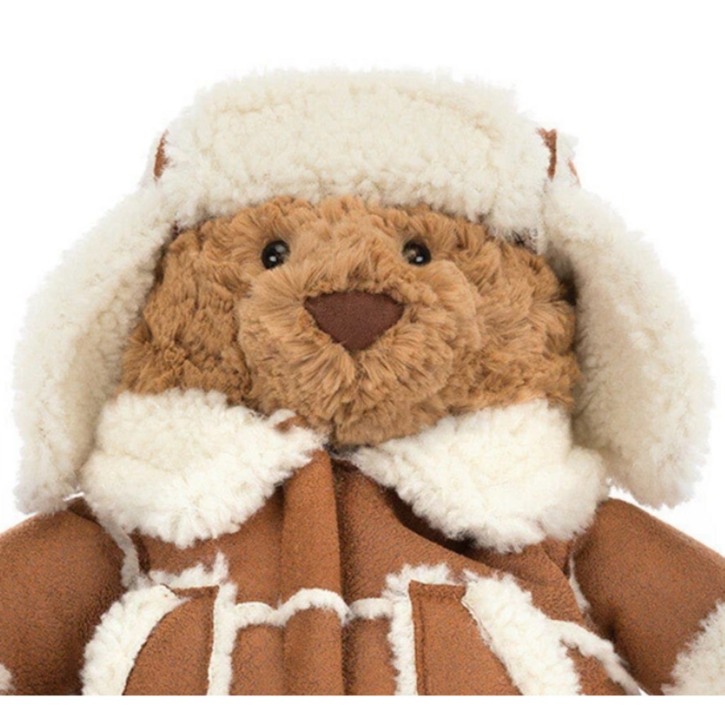 JELLY CAT BARTHOLOMEW BEAR ALPINE OUTFIT