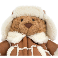 JELLY CAT BARTHOLOMEW BEAR ALPINE OUTFIT
