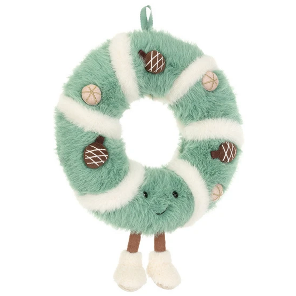 JELLY CAT AMUSEABLES PINECONE WREATH