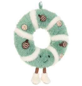 JELLY CAT AMUSEABLES PINECONE WREATH