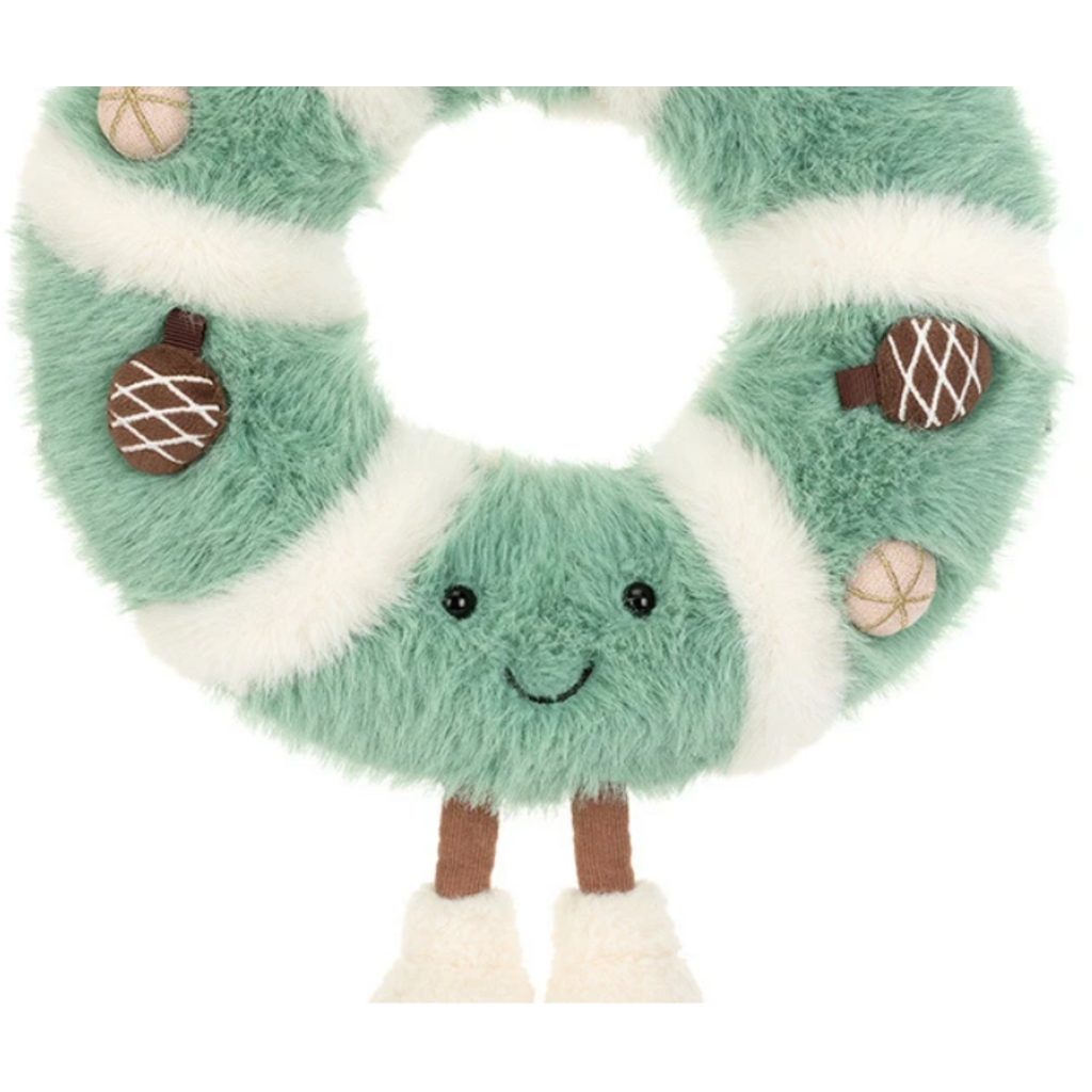 JELLY CAT AMUSEABLES PINECONE WREATH