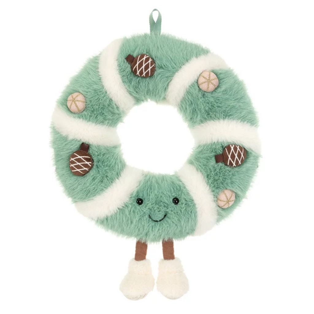 JELLY CAT AMUSEABLES PINECONE WREATH
