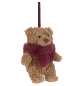 JELLY CAT BARTHOLOMEW BEAR WINTER WARMER DECORATION