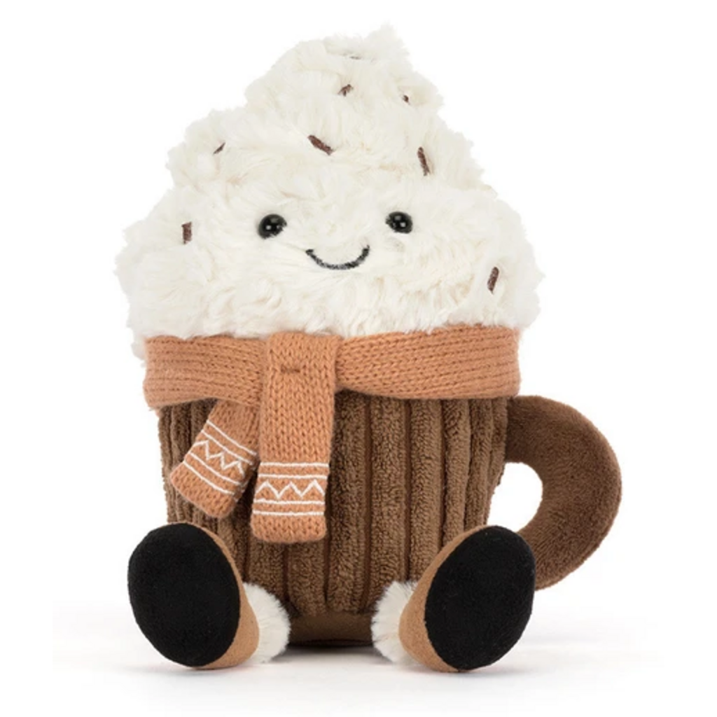 JELLY CAT AMUSEABLE SCARFFLES HOT CHOCOLATE