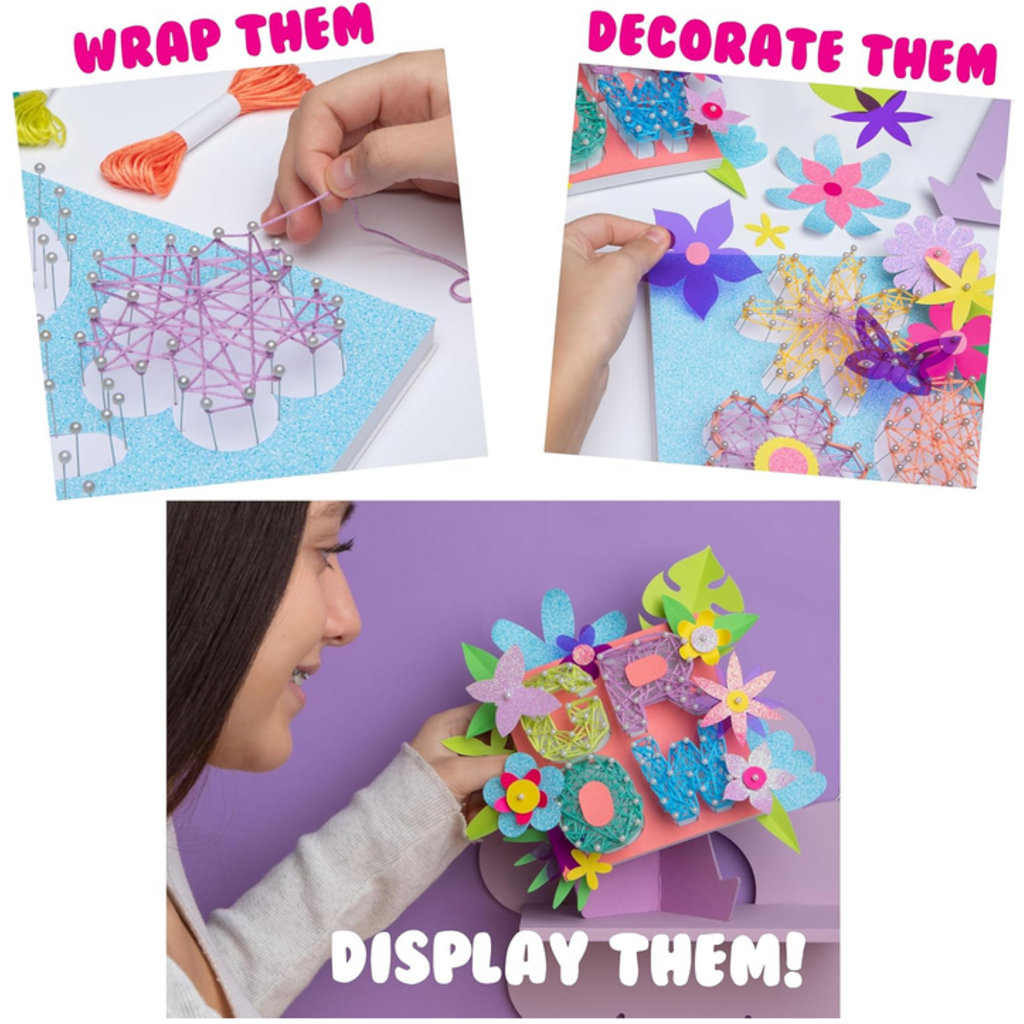 FLORAL STRING ART