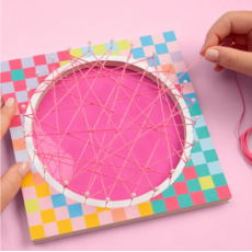VERY MARIE PERFECTLY PREPPY STRING ART