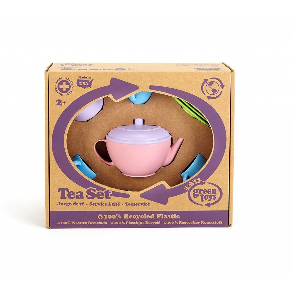 GREEN TOYS RECYCLED TEA SET