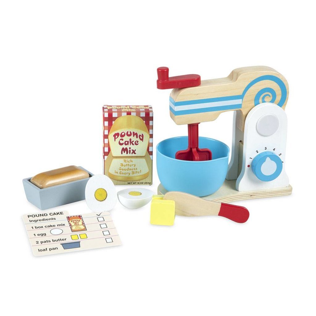 MELISSA AND DOUG MAKE A CAKE MIXER SET